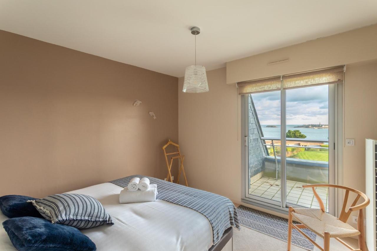 Heol - Appartement 2 Chambres - Vue Mer Et Parking Dinard Eksteriør bilde