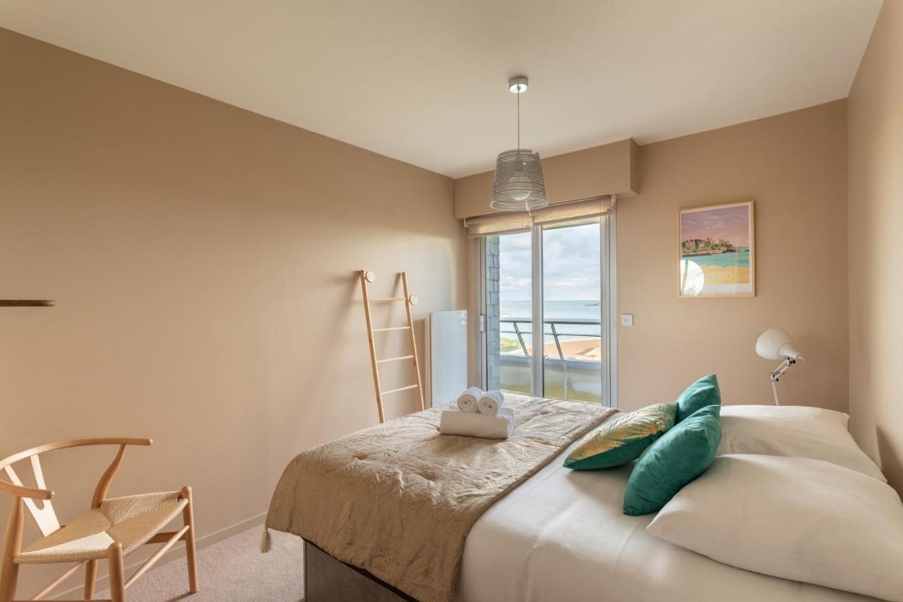 Heol - Appartement 2 Chambres - Vue Mer Et Parking Dinard Eksteriør bilde