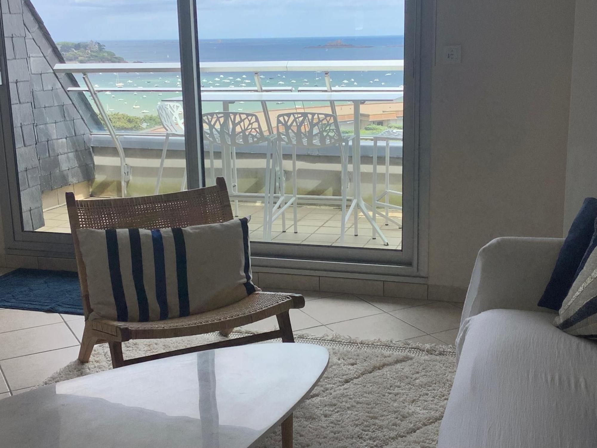 Heol - Appartement 2 Chambres - Vue Mer Et Parking Dinard Eksteriør bilde